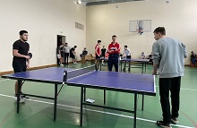 Соревнования по настольному теннису среди групп 1-4 курсов