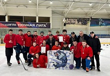 Победа в чемпионате студенческой лиги по хоккею с шайбой Республики Татарстан среди мужских сборных команд ПОО