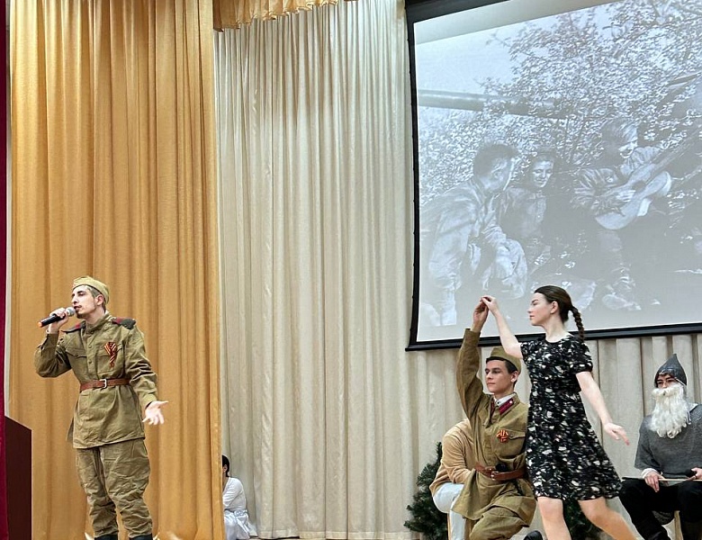 Концерт-спектакль, посвящённый Дню Победы Советского народа над фашисткой Германией