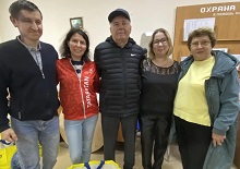 Торжественная встреча с ветеранами