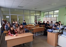 Торжественная линейка в Казанском строительном колледже!