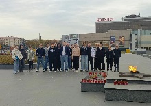 Посещение студентами колледжа кинотеатра