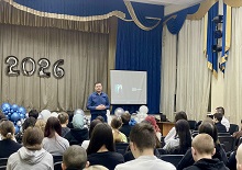 Встреча студентов колледжа с представителем организации «Здоровья Россия - Общее дело» Кропотовым Д.А.