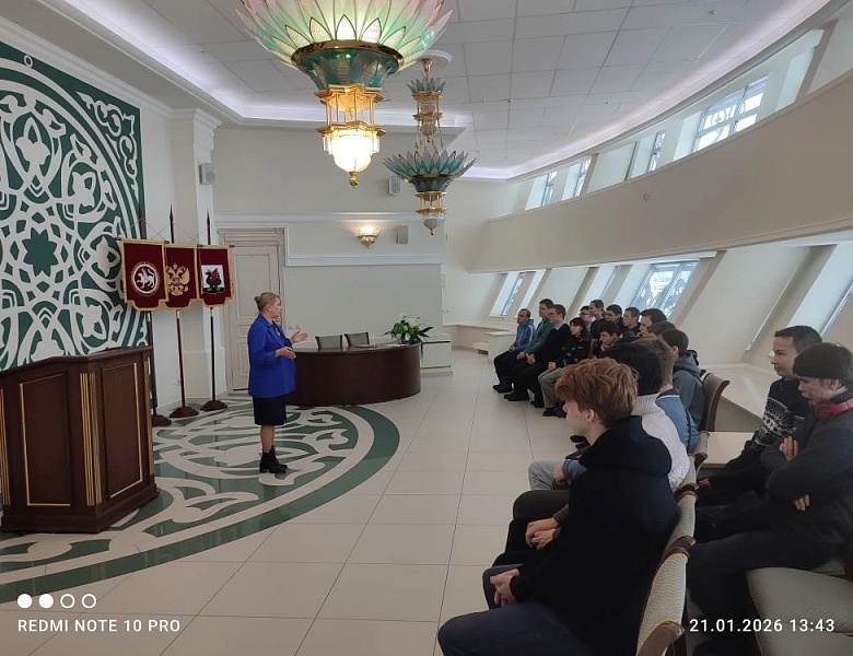 Посещение студентами колледжа Центра семьи «Казан»