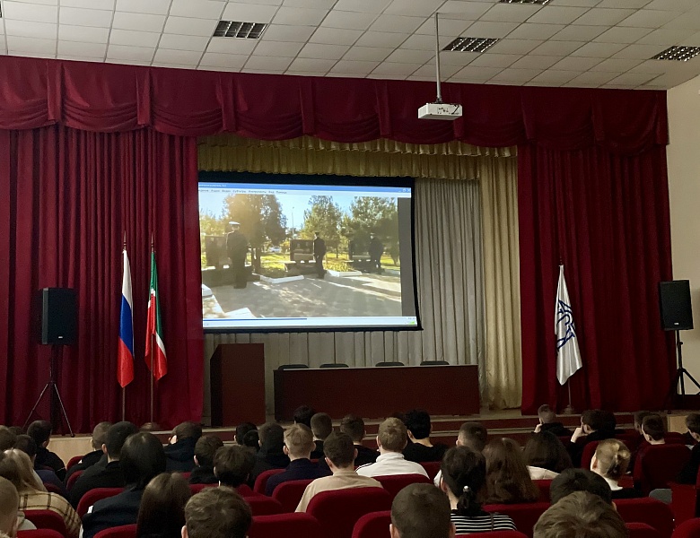 Лекция с представителем отряда пограничного контроля «Поволжье»