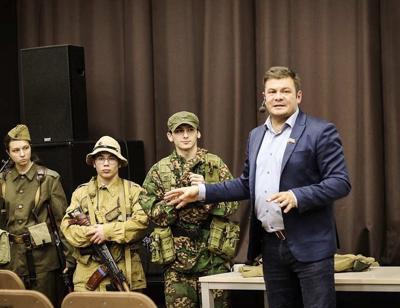  Лекция для студентов в рамках образовательного проекта «Область Славы»