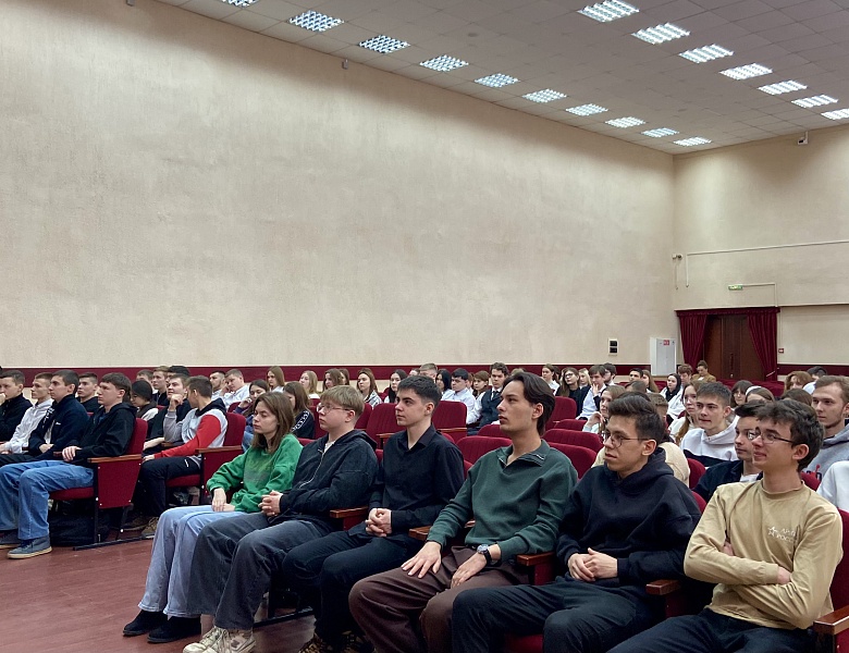Встреча студентов  с Победителем конкурса управленцев «Лидеры России»