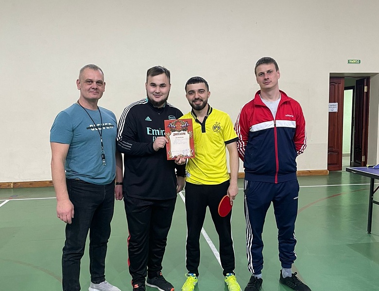 Соревнования по настольному теннису среди групп 1-4 курсов