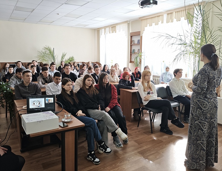 Встреча студентов колледжа с  Белобородовой Анастасией Сергеевной