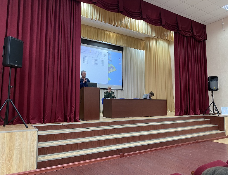 Профориентационная встреча студентов выпускных групп с представителем военного комиссариата Советского района