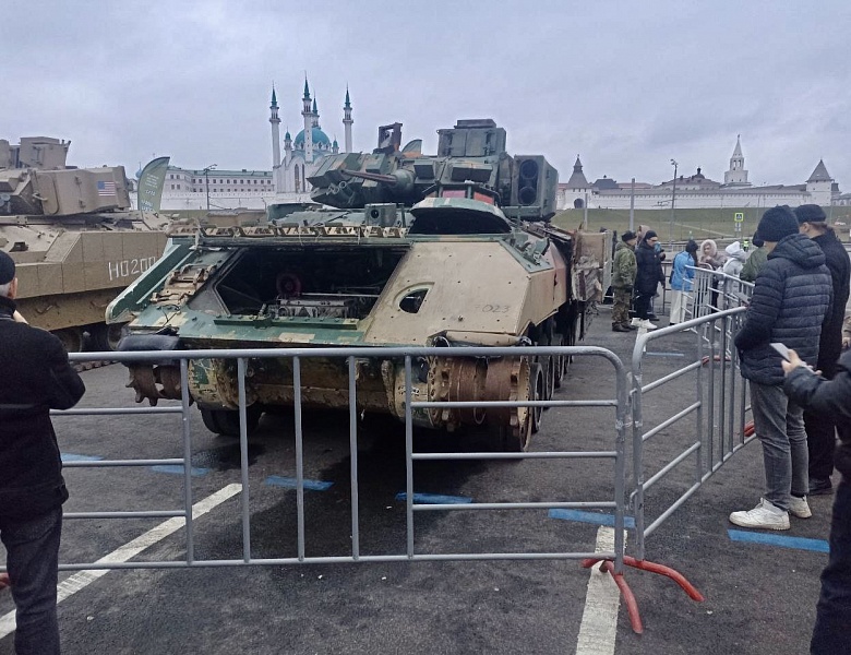 Выставка трофейной техники стран НАТО