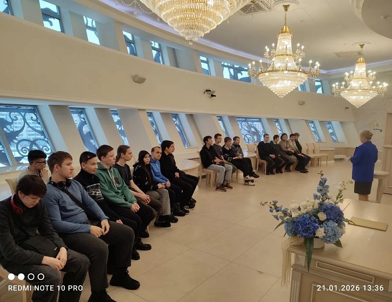 Посещение студентами колледжа Центра семьи «Казан»