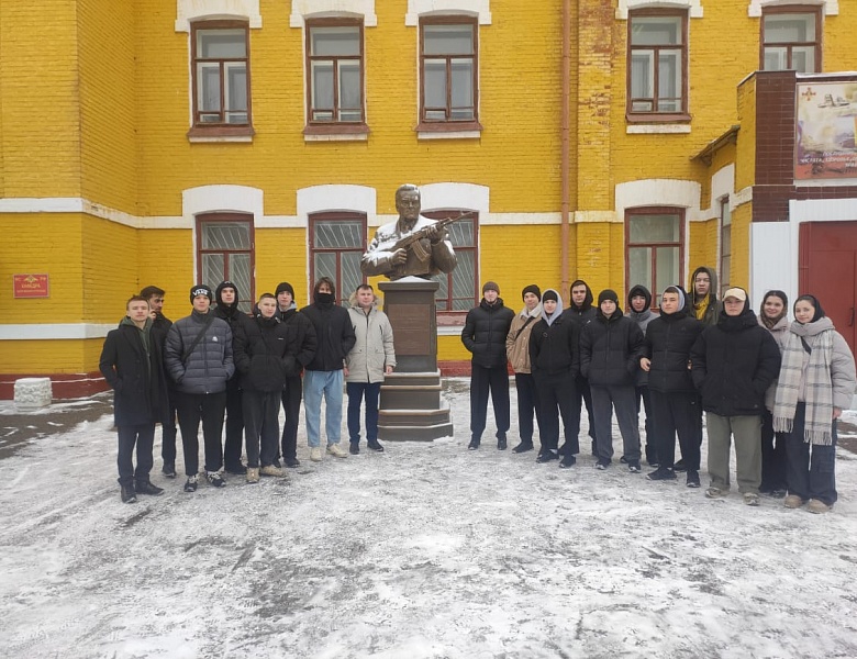 Посещение студентами Дня открытых дверей в  Казанском высшем танковом командном ордена Жукова Краснознаменном училище 04.03.25