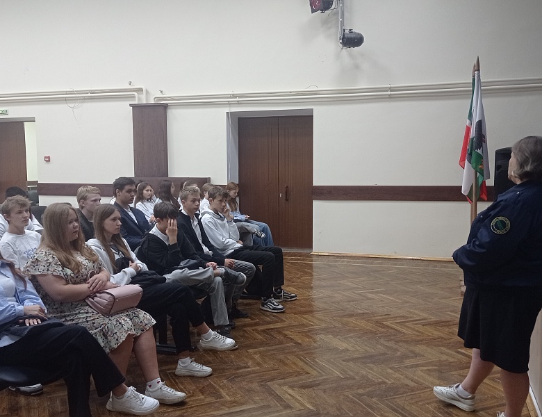 Встречи со студентами «Об ответственности за правонарушения»
