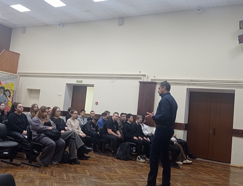 Традиционные встречи с представителем организации «Здоровая Россия - Общее дело» Кропотовым Д.А. 23.01.2025