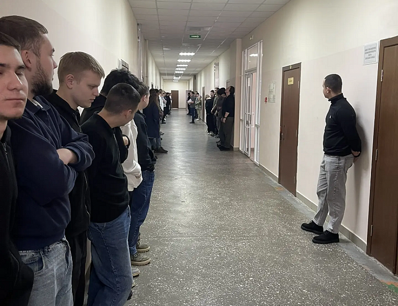 Плановая учебная эвакуация в колледже