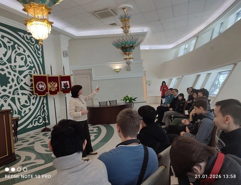 Посещение студентами колледжа Центра семьи «Казан»