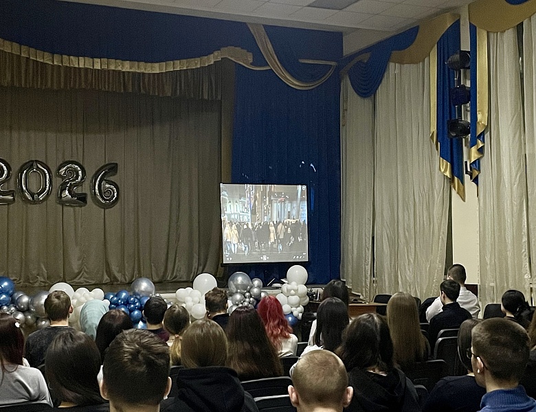 Встреча студентов колледжа с представителем организации «Здоровья Россия - Общее дело» Кропотовым Д.А.