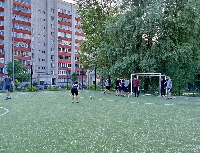 Отчёт о мероприятии: дружеский футбольный матч среди студентов